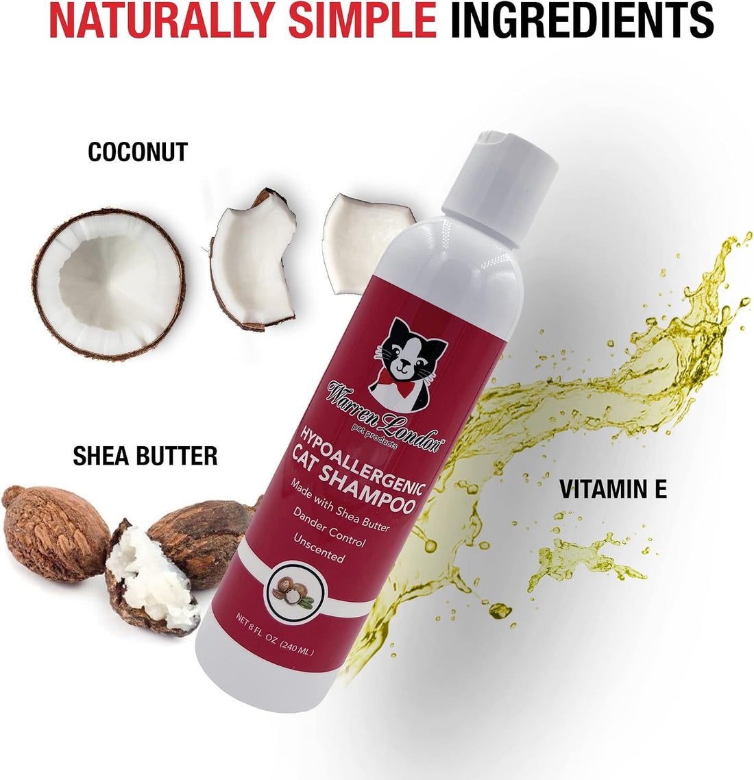 Warren London Hypoallergenic Cat Shampoo + Conditioner