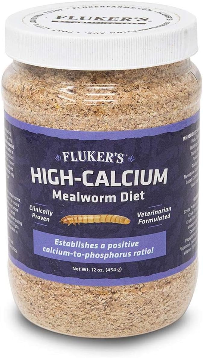 Fluker's High Calcium Mealworm Diet