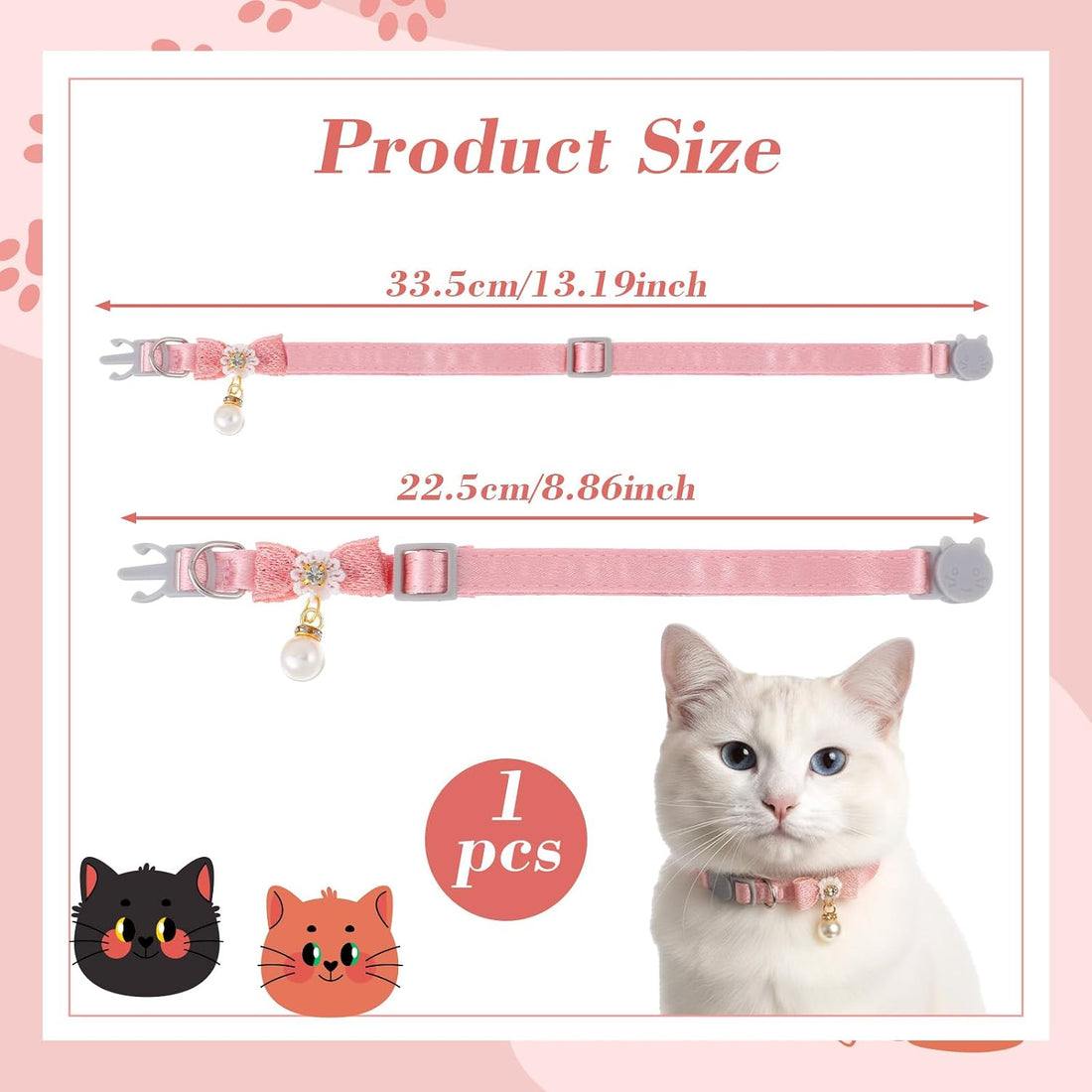 LXUEJIE Cat Collar Breakaway