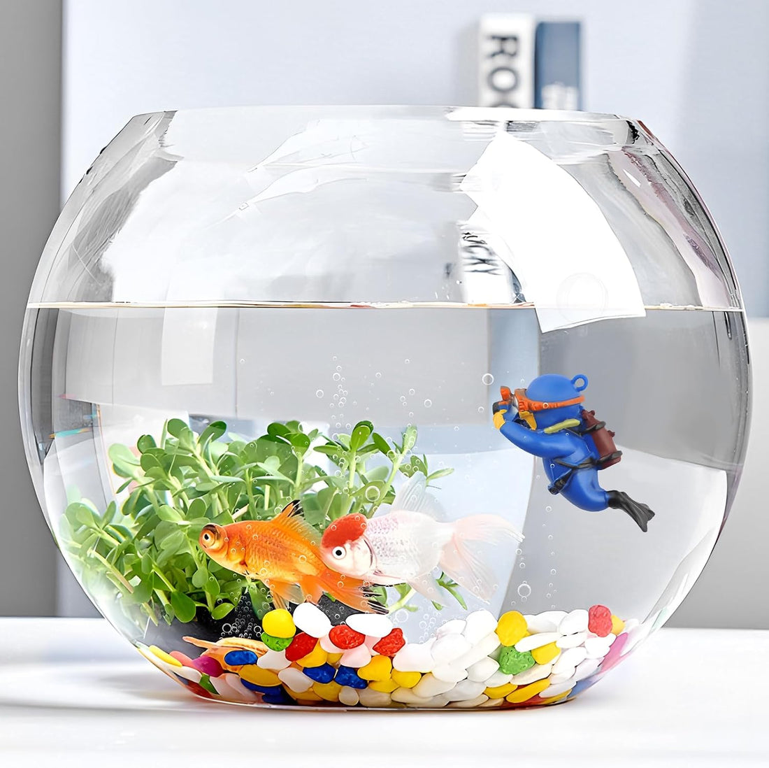 onesimcr Floating Fish Tank Decorations, Aquarium Decorations