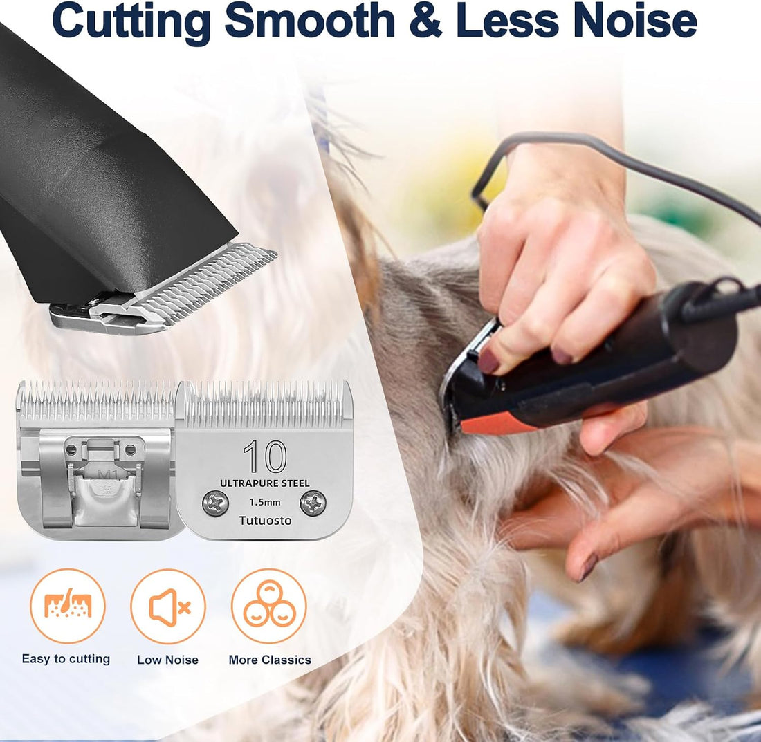 3 Pack 10 Clipper Blade Compatible with Andis