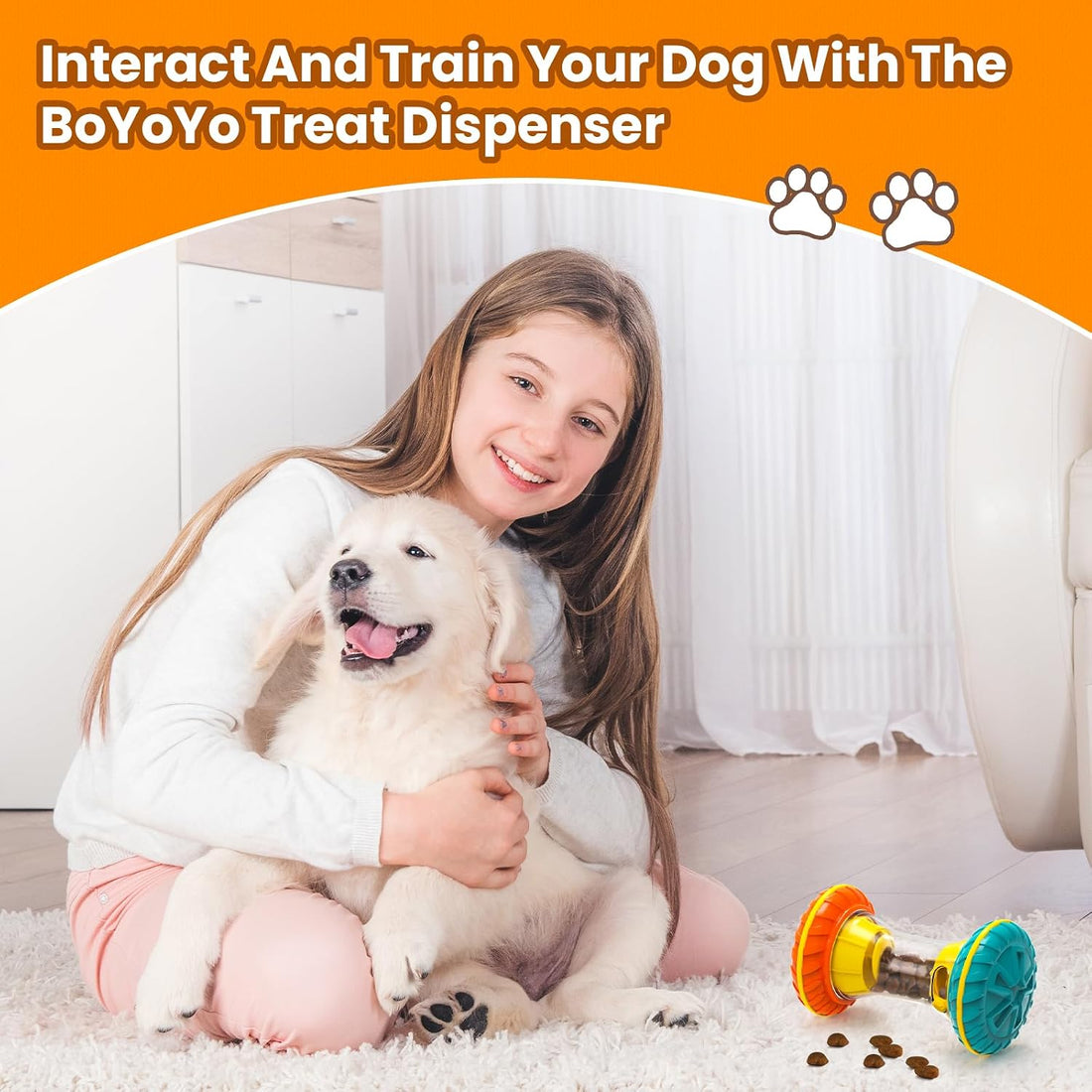 BoYoYo Interactive Dog Toys, Dog Puzzle Toys for Smart