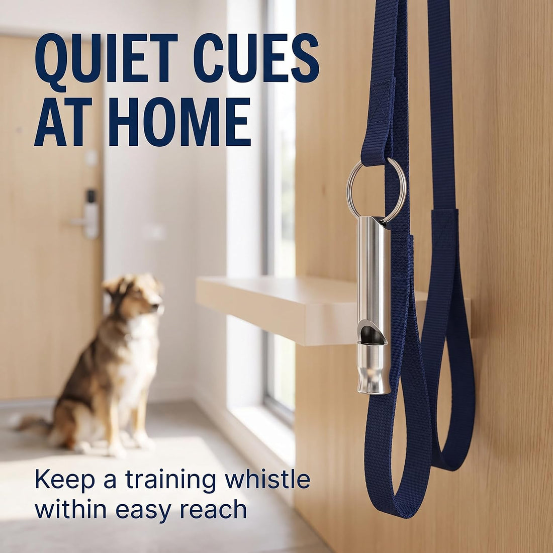 6Pcs Ultrasonic Dog Training Whistle