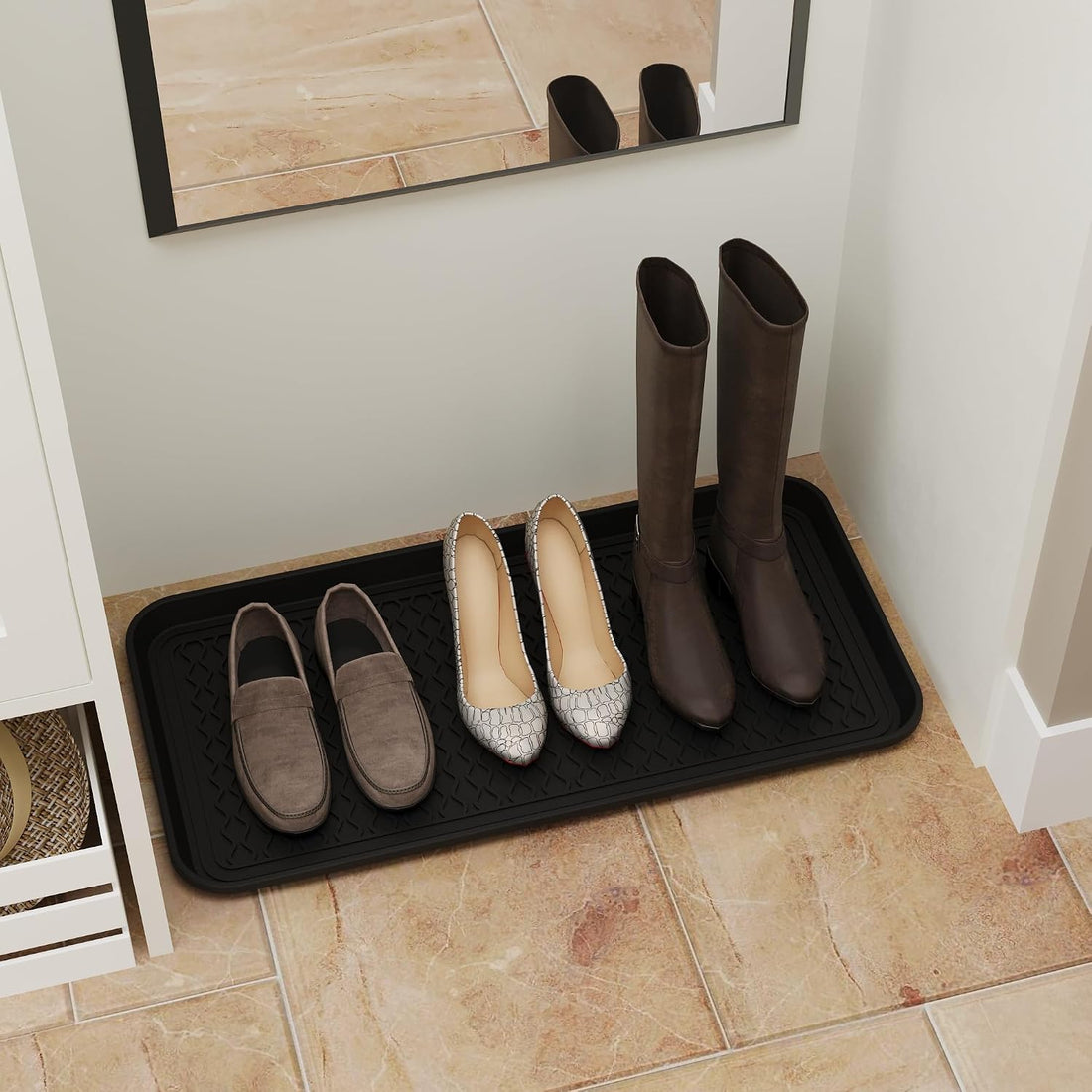 Ottomanson Multipurpose All Season Boot Tray Mat