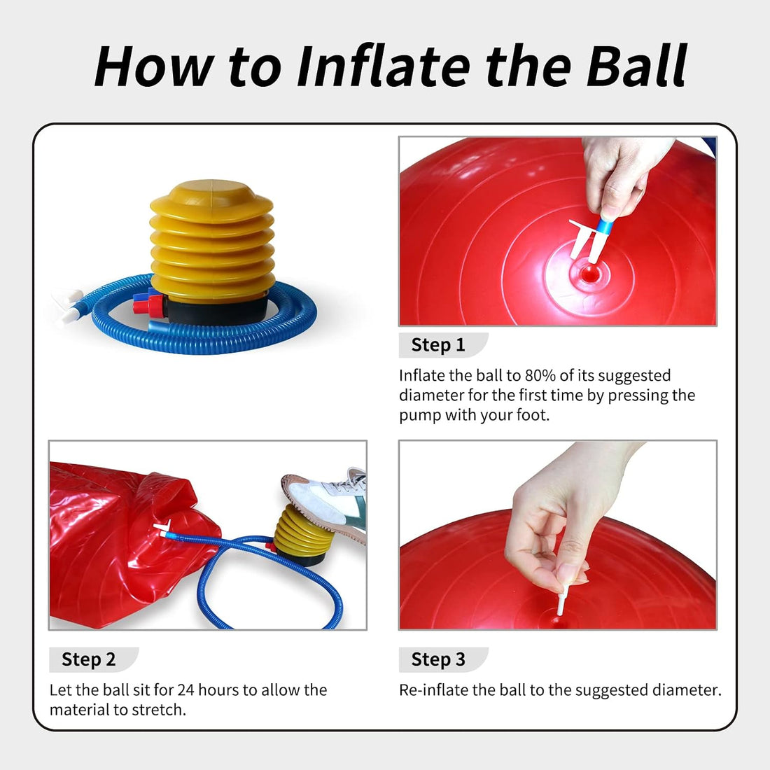 17 Inch Horse Play Balls Anti-Burst Herding Ball for Horse Mega