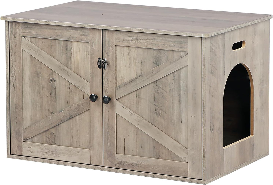 Timberer Cat Litter Box Enclosure