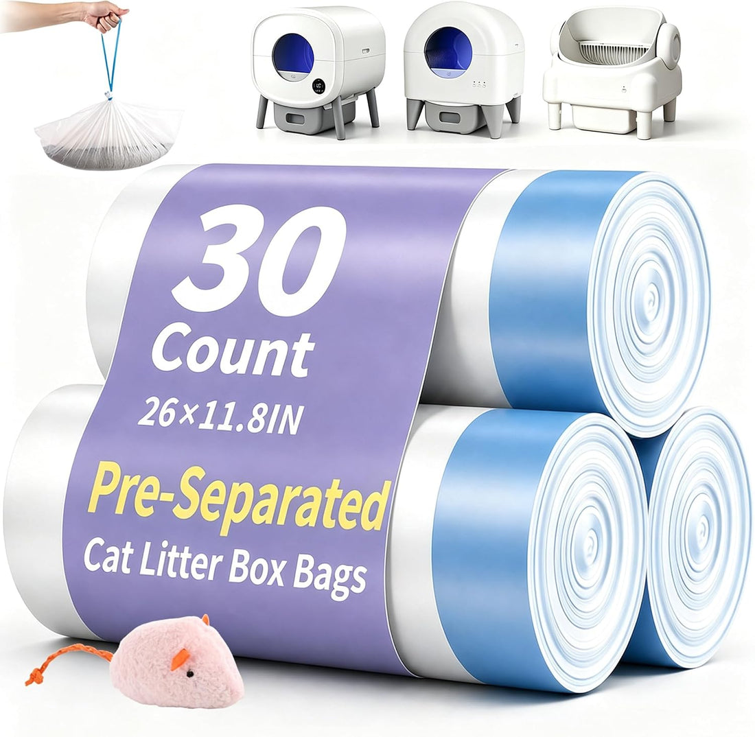 66 Count 26"x11.8" Cat Litter Box Bags Liners for Automatic Cat