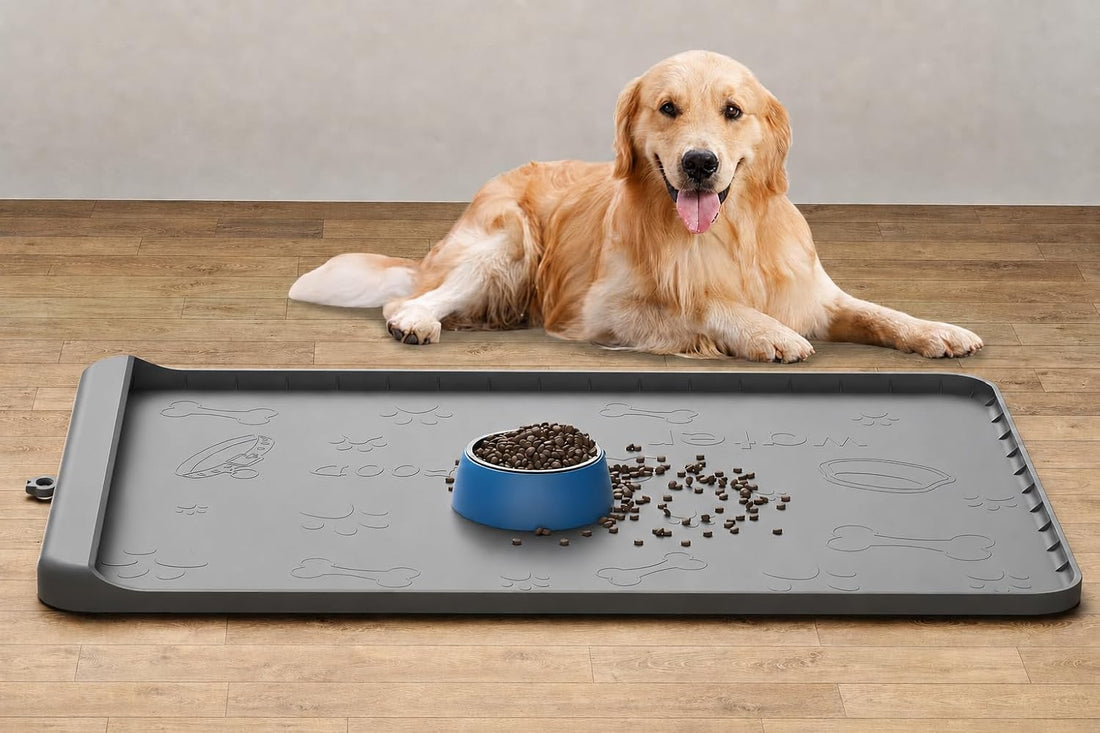 Dog Food Mat - Silicone Dog Mat for Food and Water