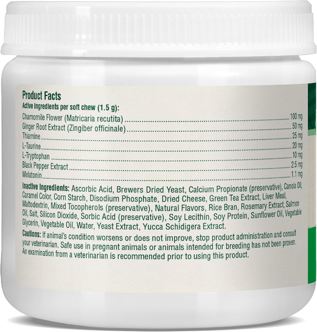 PetNC Calming Aid Soft Chews for Dogs, Chamomile & Melatonin