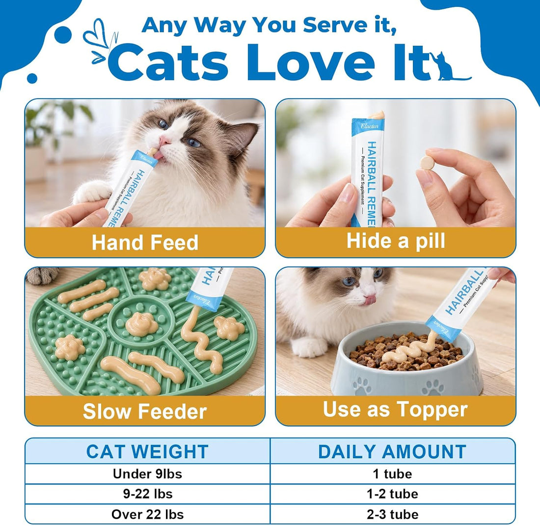 Lickable Cat Treats, Cat Grass Treats for Indoor Cats