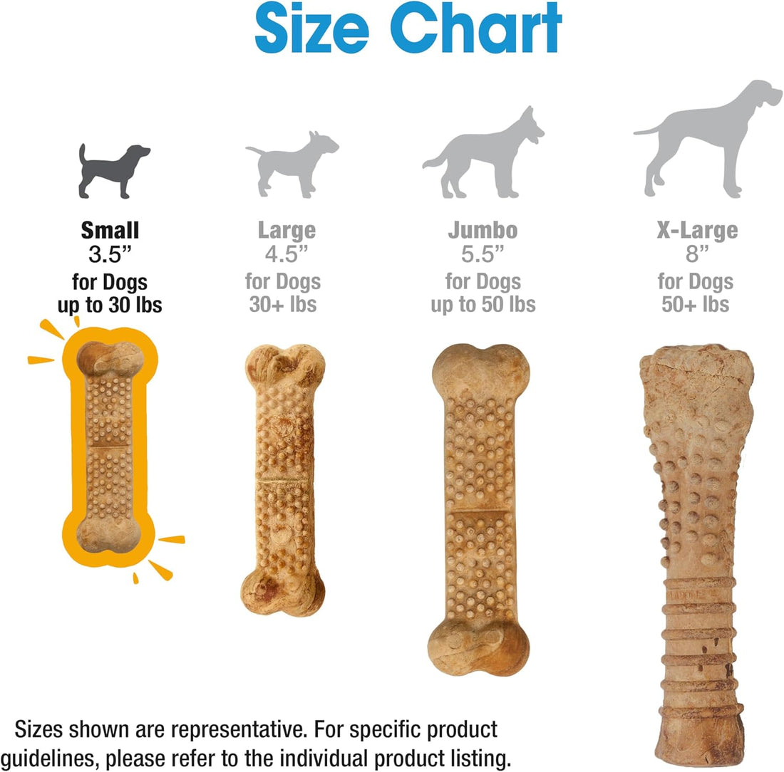 Nylabone Nubz Natural Dog Chew Treats for Small Dogs