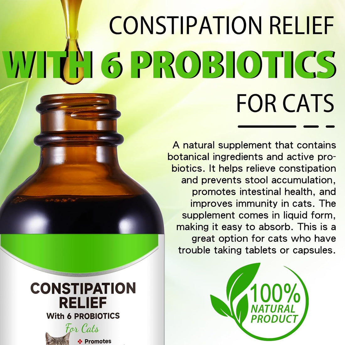 Cat Constipation Relief, Cat Laxative Constipation Relief