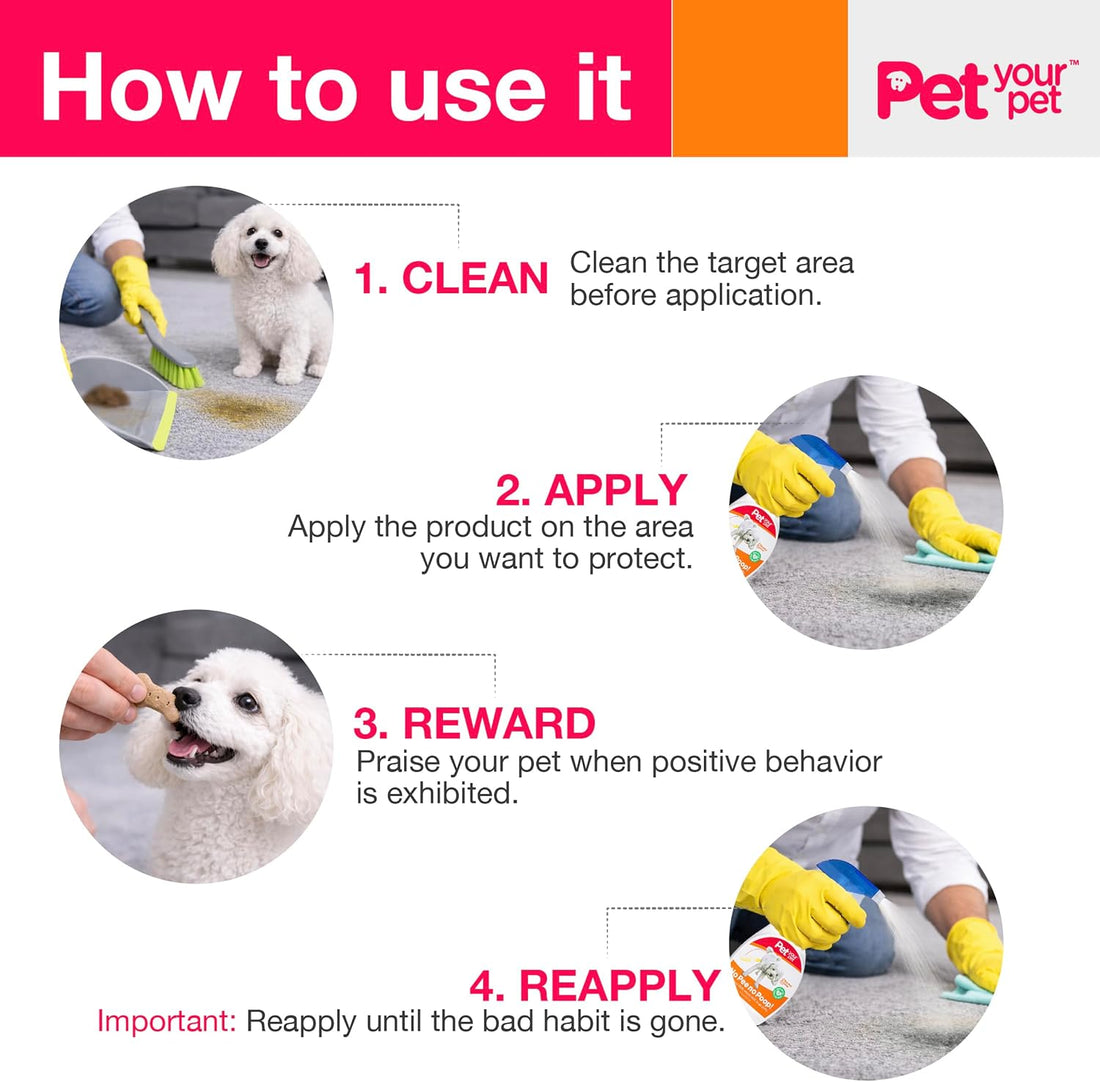 Dog Potty Training Spray No Pee No Poop, 16 Fl Oz