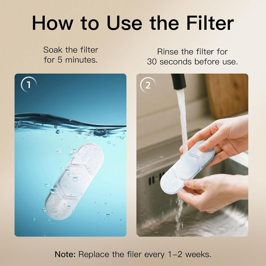 Speedeer Official 8 Packs Replacement Filters & Pre-Filter Sponges