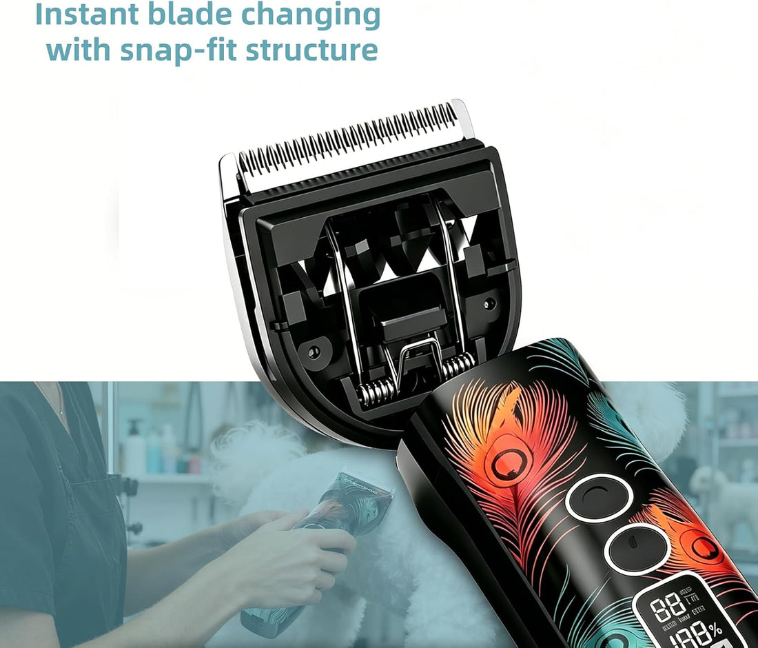 shernbao 5-in-1 Adjustable Pet Clipper Blades PGC-721 Clippers ONLY.