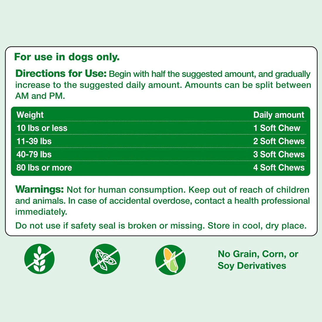 Flea and Tick Prevention for Dogs Chewables
