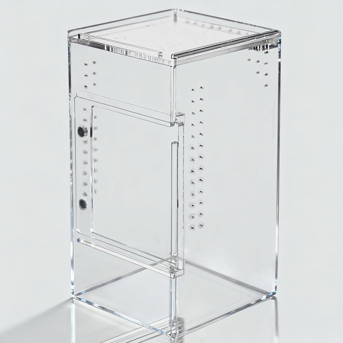 12x12x18 PVC Reptile Enclosure, Front Opening Tank for Reptiles