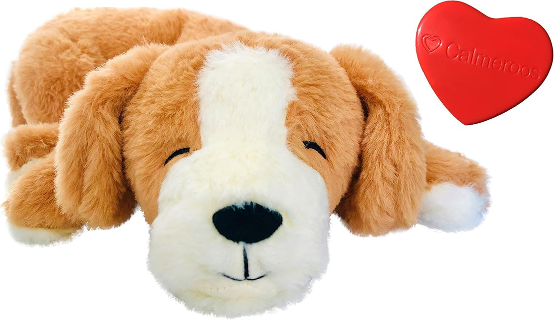 Plush Heartbeat Toy - Calming Anxiety Relief Toys for Puppies