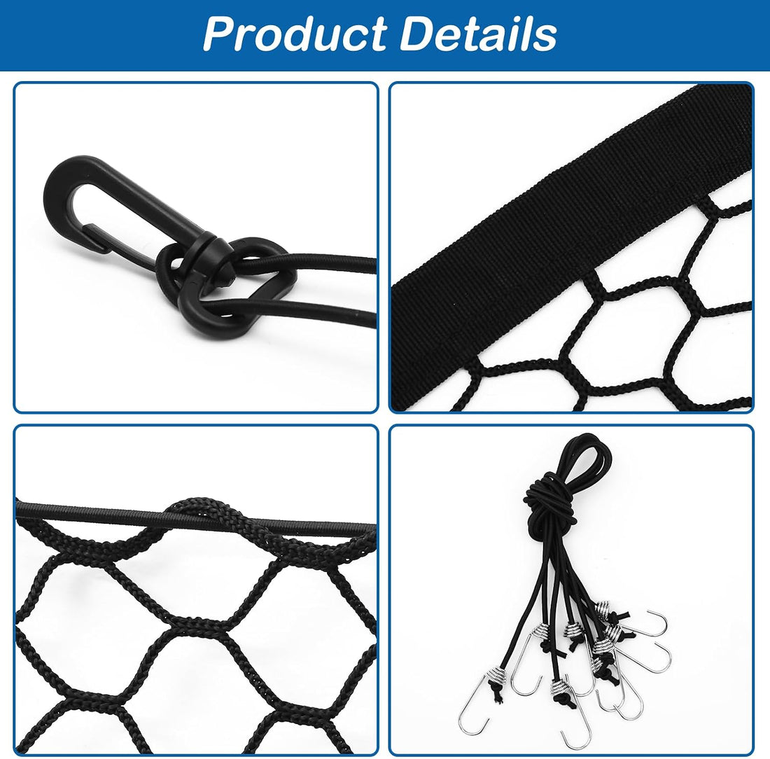 Dog Car Barrier Net Pet Car Divider Back Seat Barrier Net for Trucks