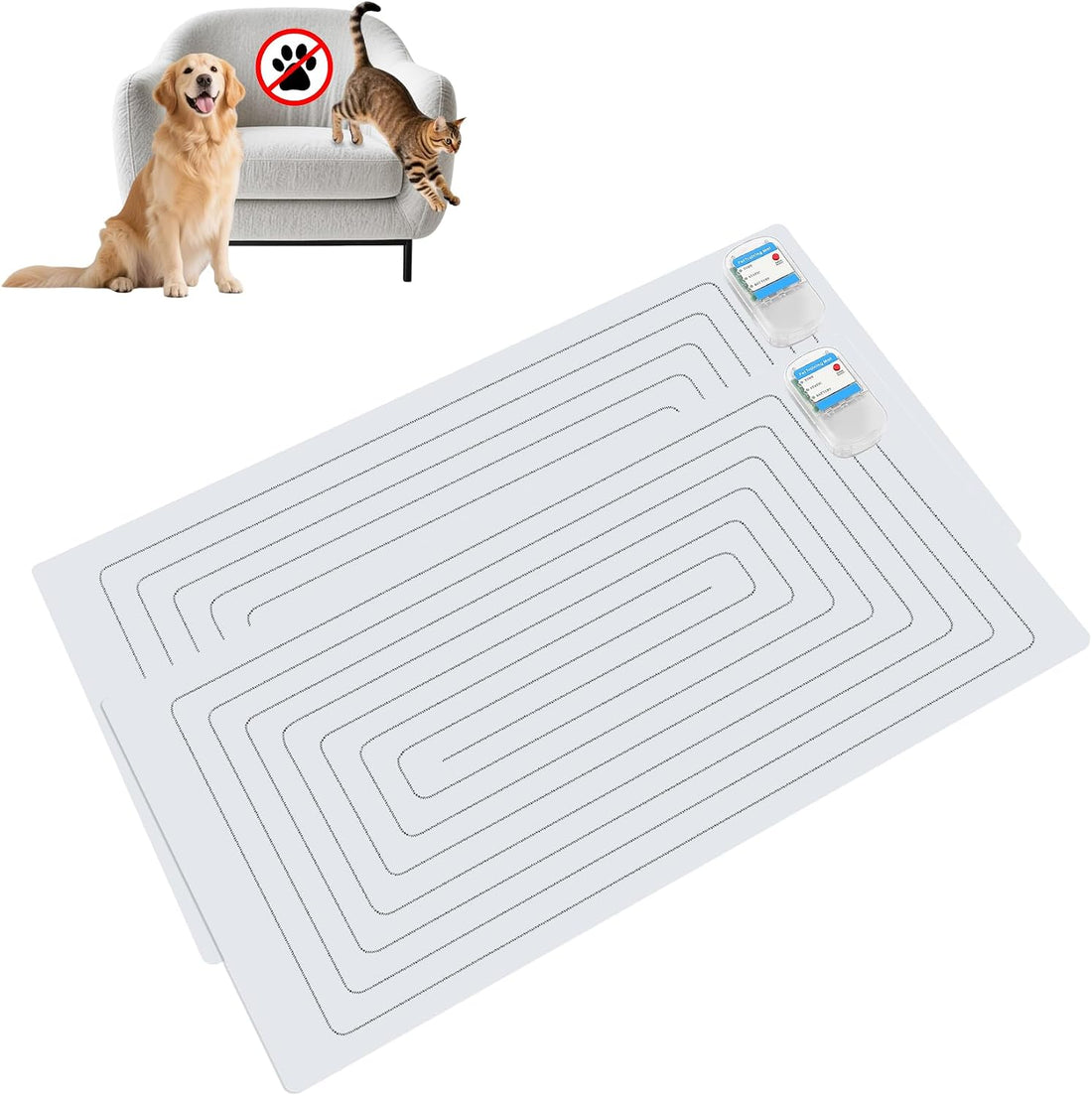 PAPARELA Scat Shock Mat for Dogs and Cats Indoor
