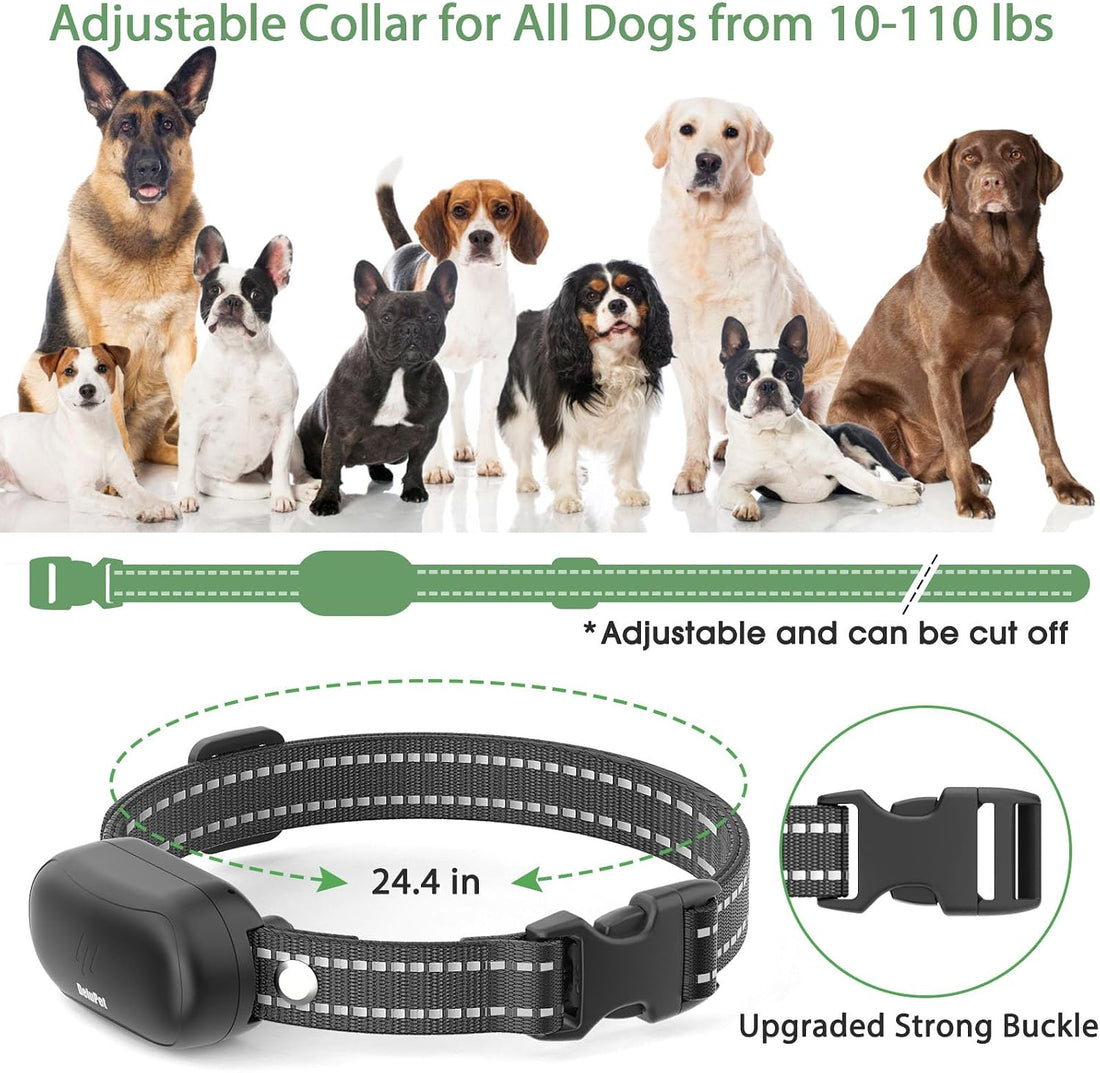 Dog Shock Collar, Electric Dog Training Collar with Remote
