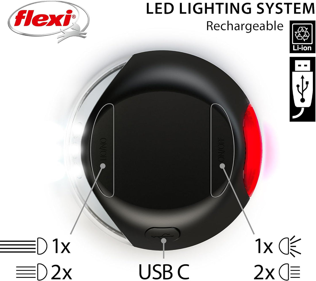 FLEXI LED Lighting System for flexi Retractable Leashes
