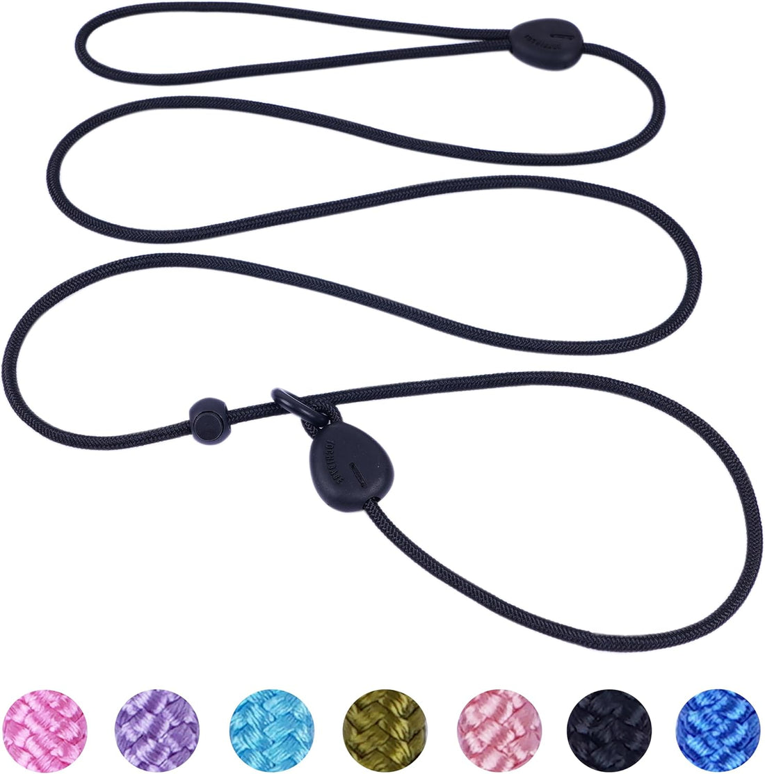 6FT Heavy Duty Slip Lead - No Pull Dog Training Leash