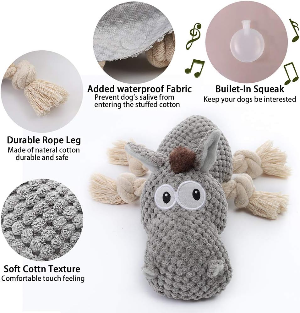 Sedioso Dog Toy, Large Dog Squeaky Toys