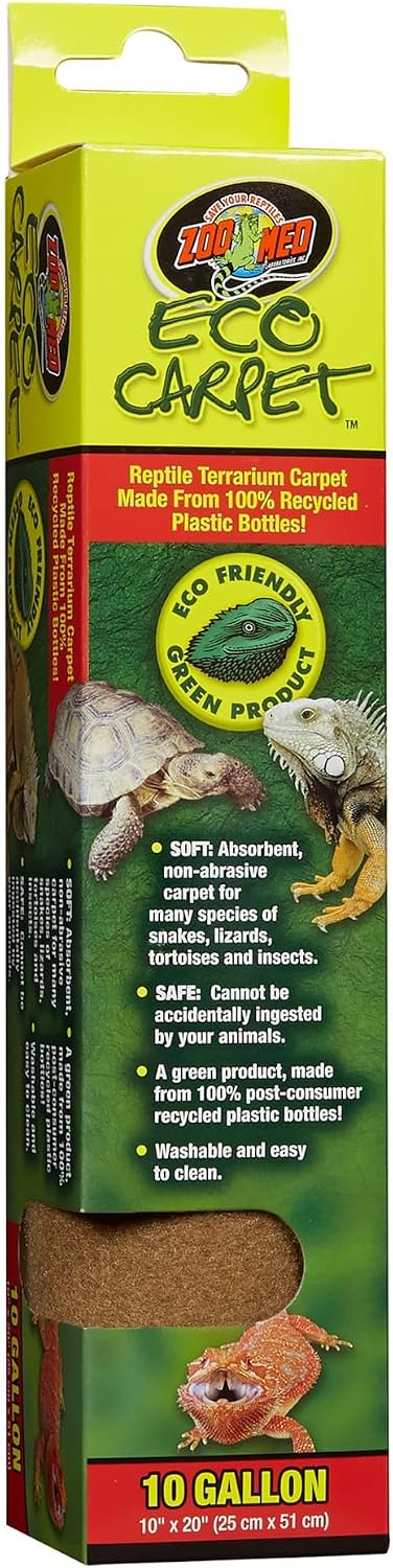 Zoo Med Tan Eco Carpet 30" L X 12" W 29 Gallon