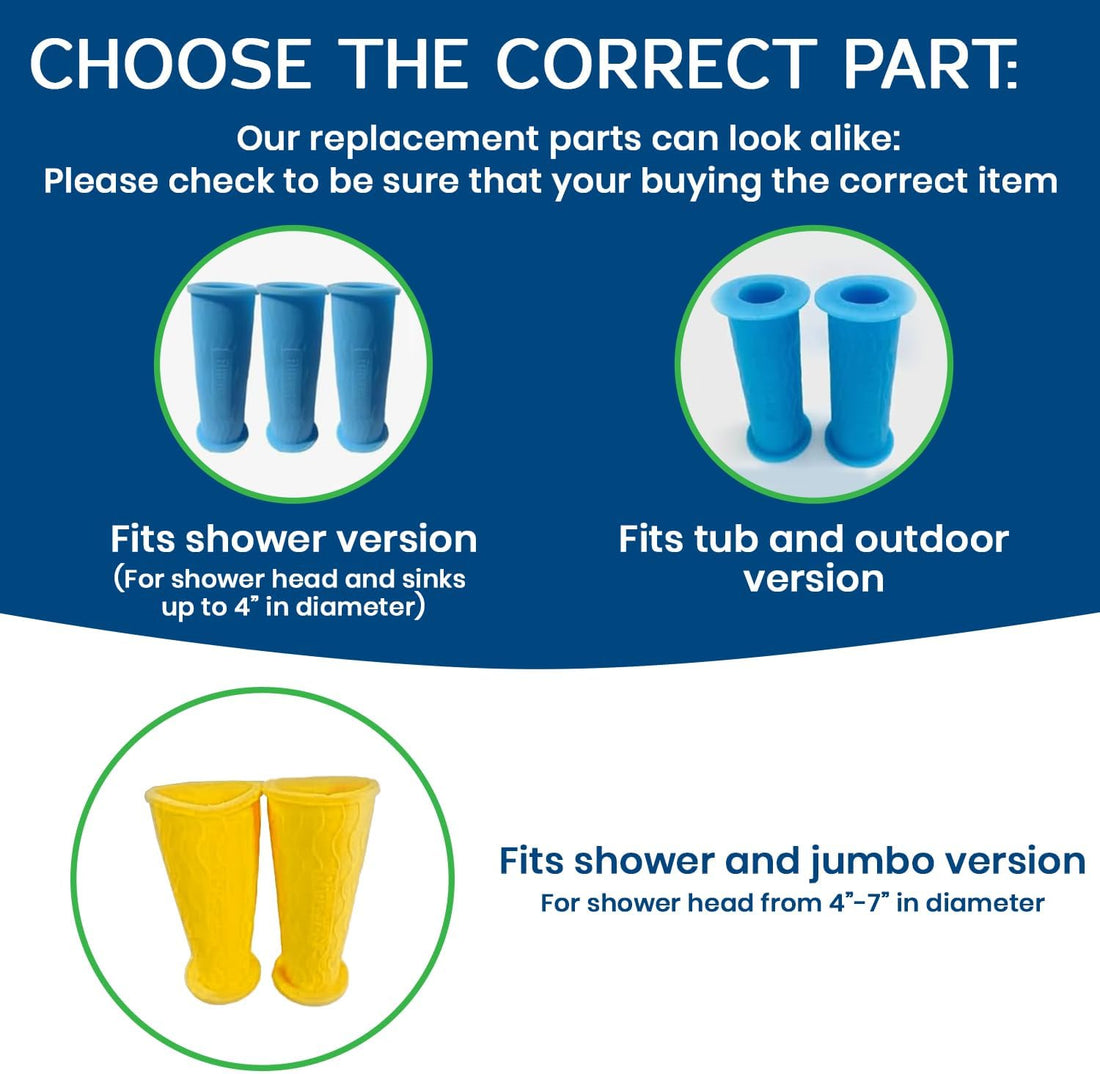 Replacement Hose Connectors for Rinseroo TUB Faucet & Sprayer, 2 Pack