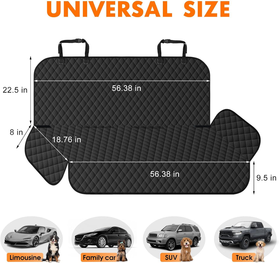 NECKORY Backseat Cover for Dogs