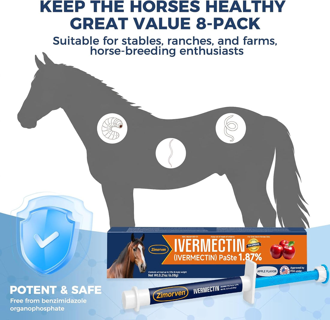 Paste for Horse Use Only 1.87% 6.08g 2 Pack