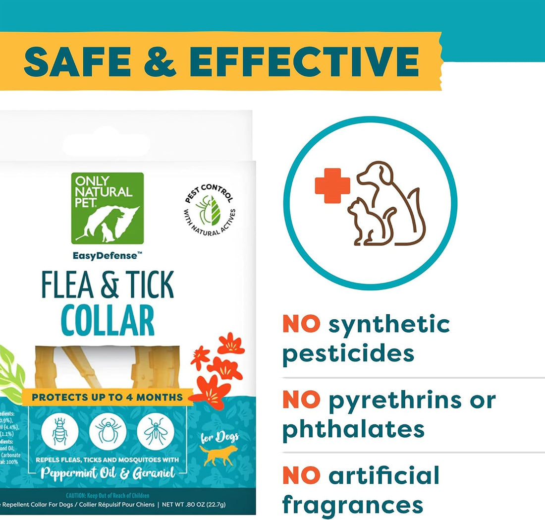 Only Natural Pet EasyDefense Flea & Tick Dog Collar