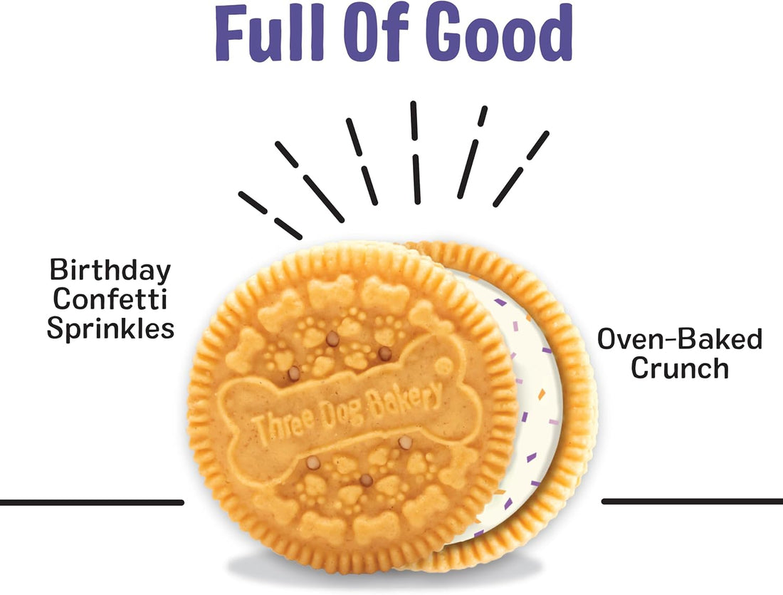 Three Dog Bakery Lick'n Crunch! Dog Treats - 13 oz