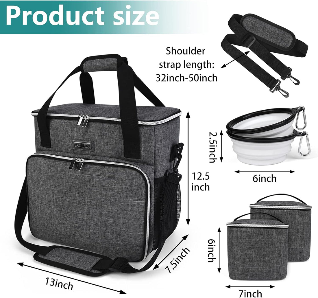 BAGLHER Dog Travel Bag, Pet Travel Bag