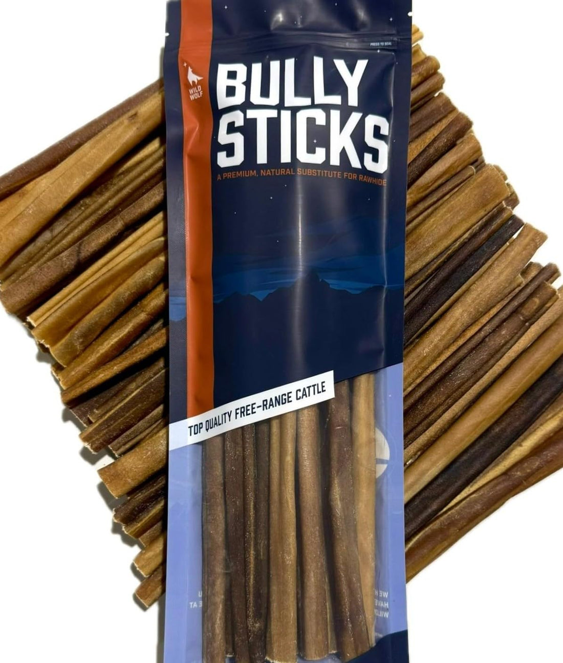 Wild Wolf 12” Beef CollySticks 100% Natural