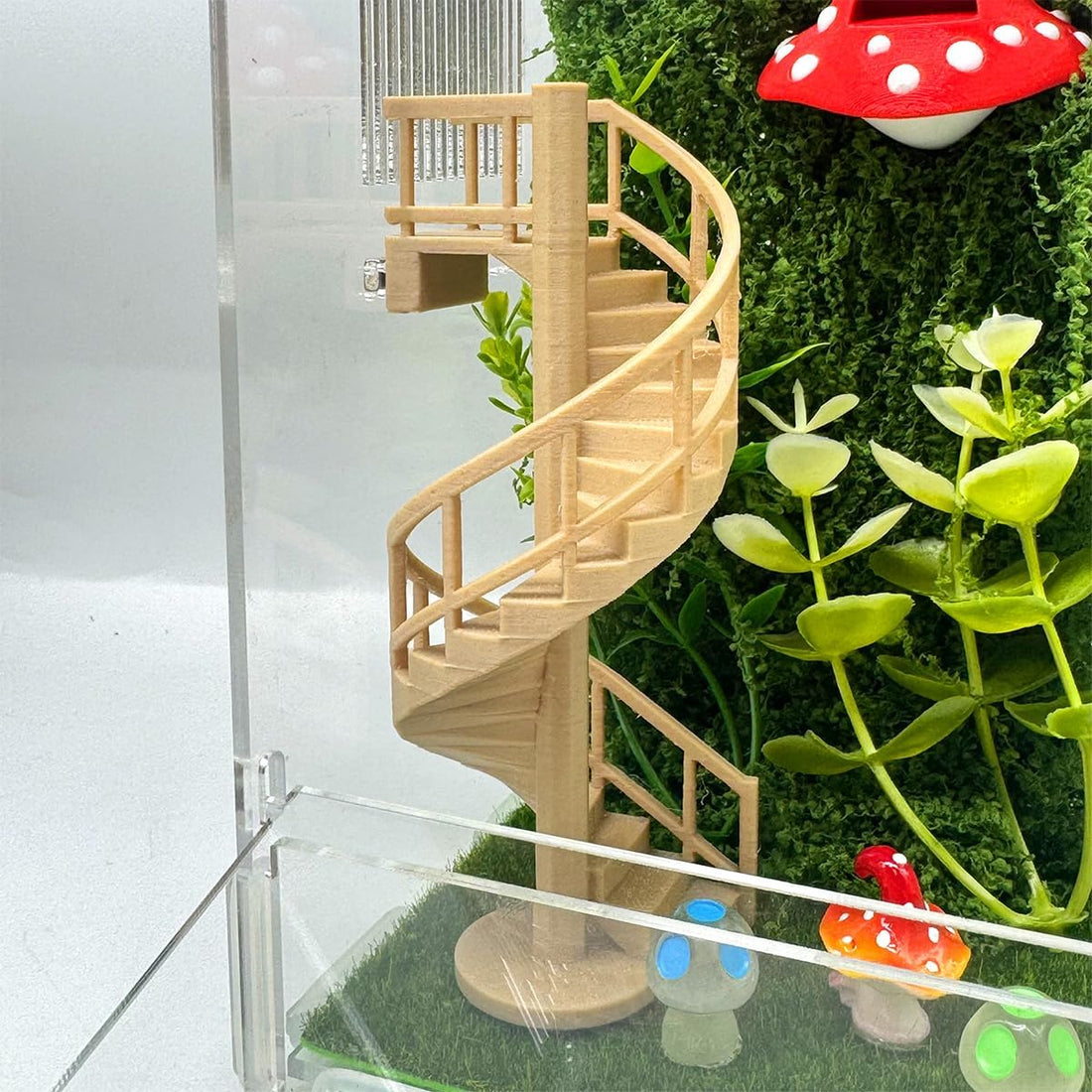 Jumping Spider Enclosure Accessories – Fun Spinning Stairs