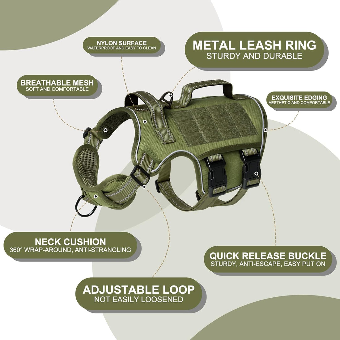 Dog Harness for Large Dogs Heavy Duty