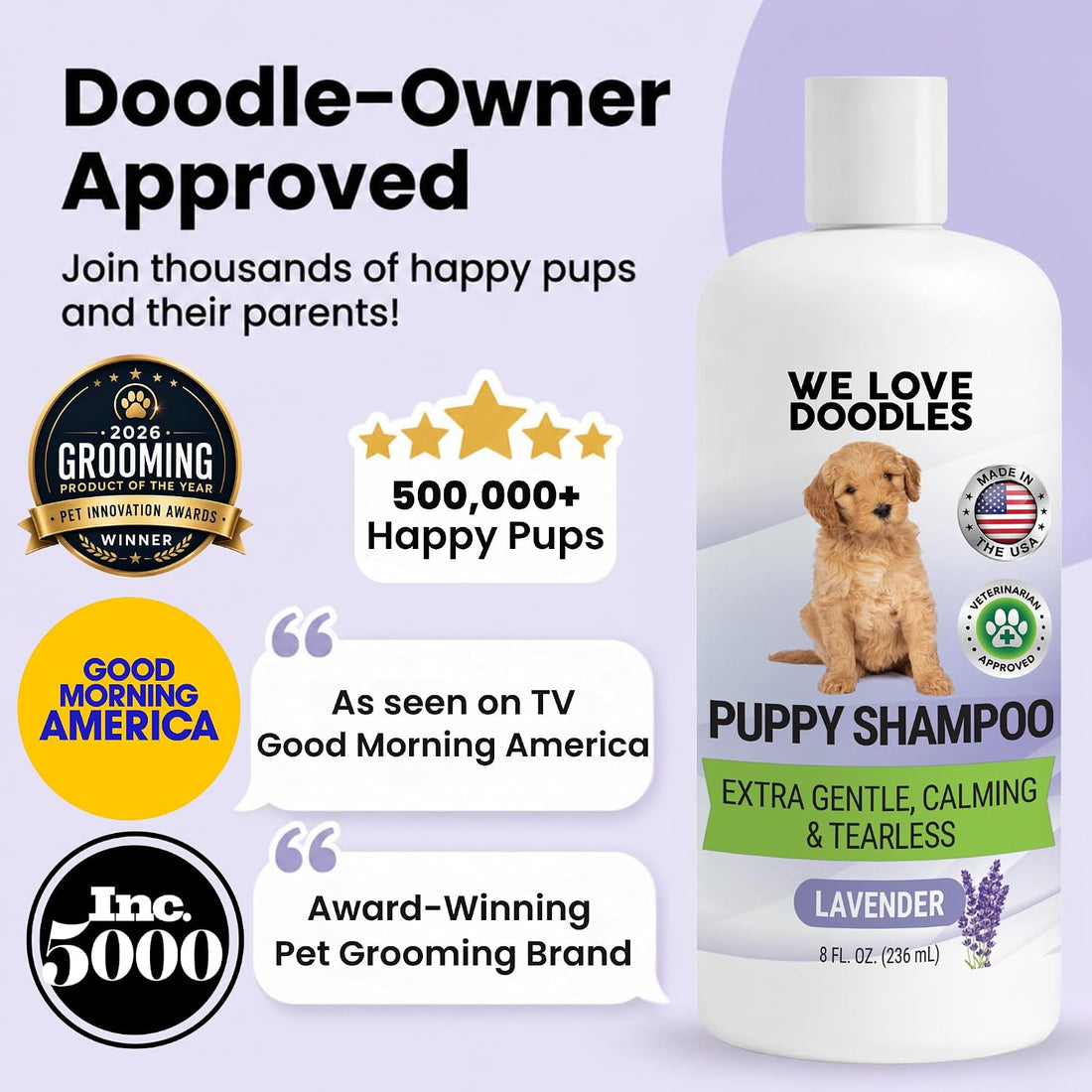 Puppy Shampoo & Conditioner | Made in USA | Tear Free