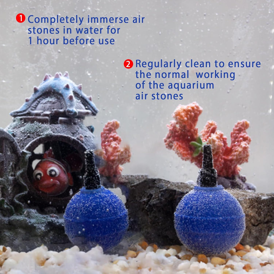 Air Stone Bar Bubble Diffuser Set