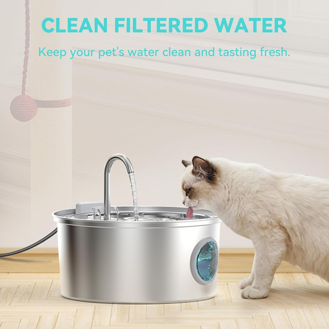 FOFNON Dog Water Fountain Filter: 12 Pet Water Fountain Filters