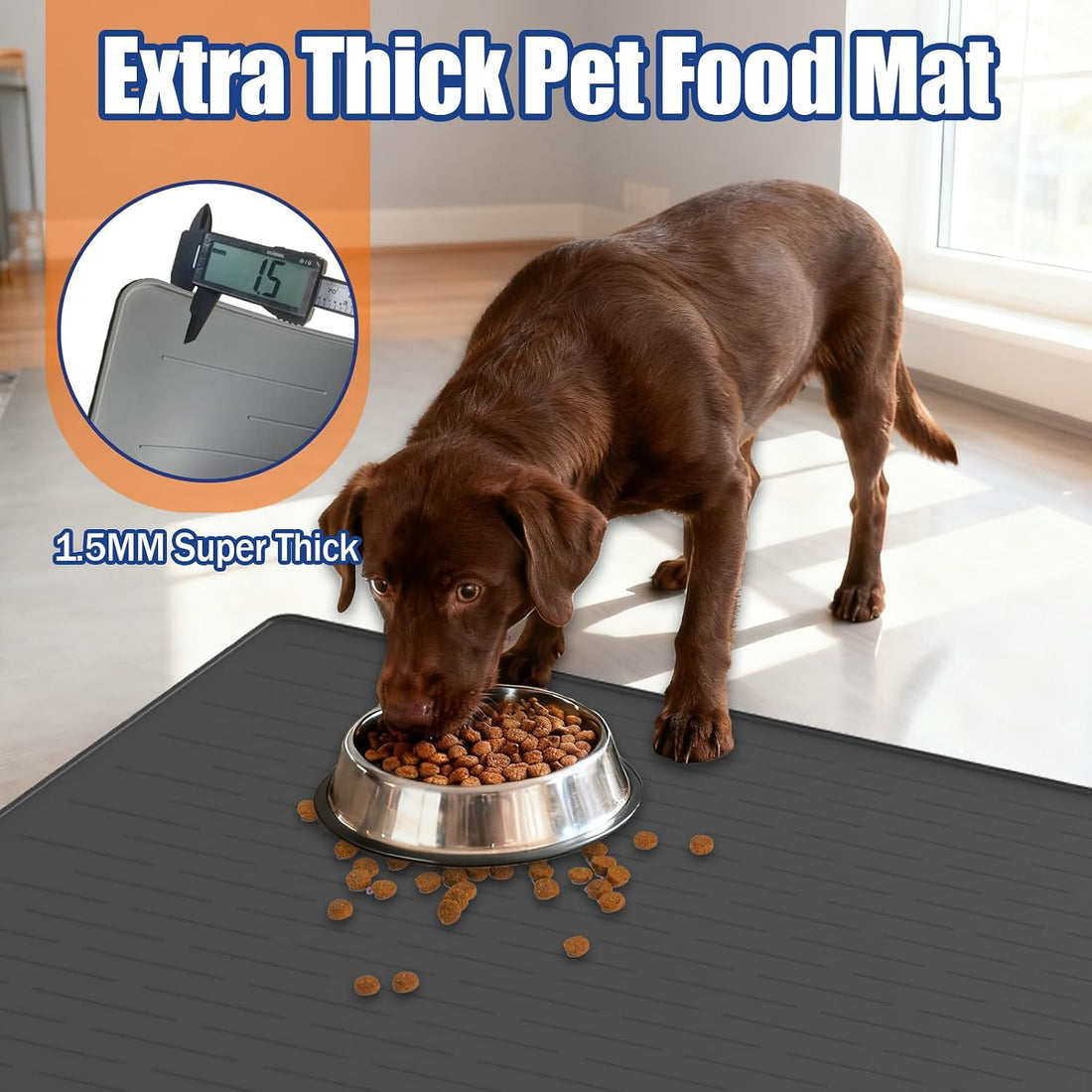 48"x32" Extra Large Pet Food Mat