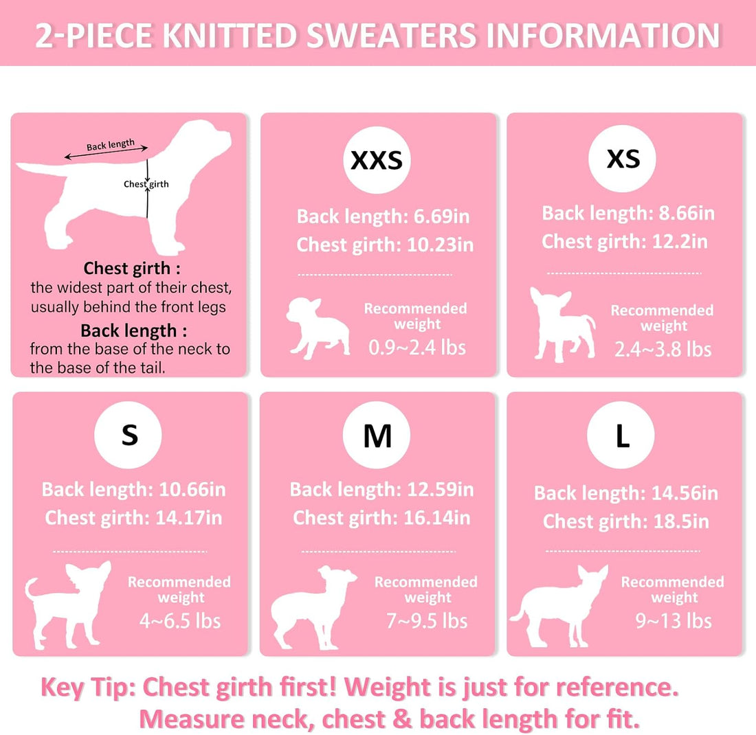 Kallfir's cutie XXS Dog Sweater
