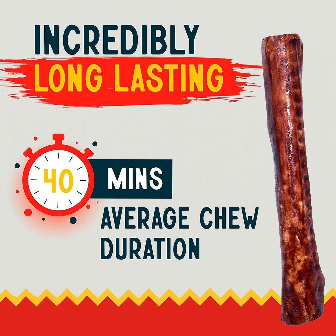 Canine Chews 8-9" Beef Basted Rawhide Rolls