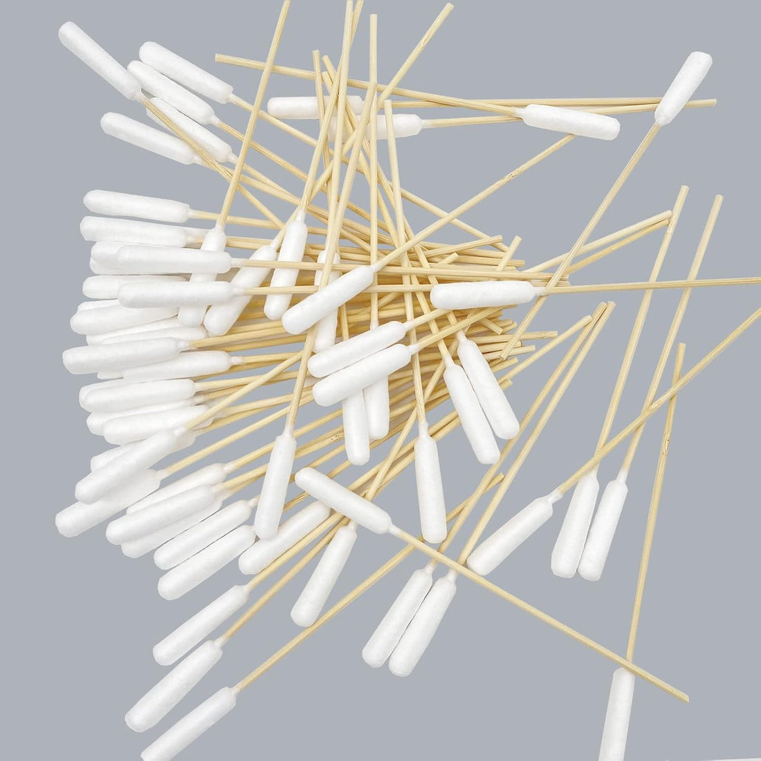 150pcs Large Cotton Swabs,6 Inch Long Large Cotton Buds with Bamboo