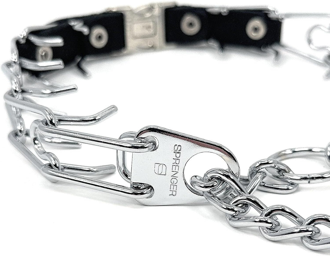 Herm Sprenger 2.25mm Prong Collar for Dogs Training