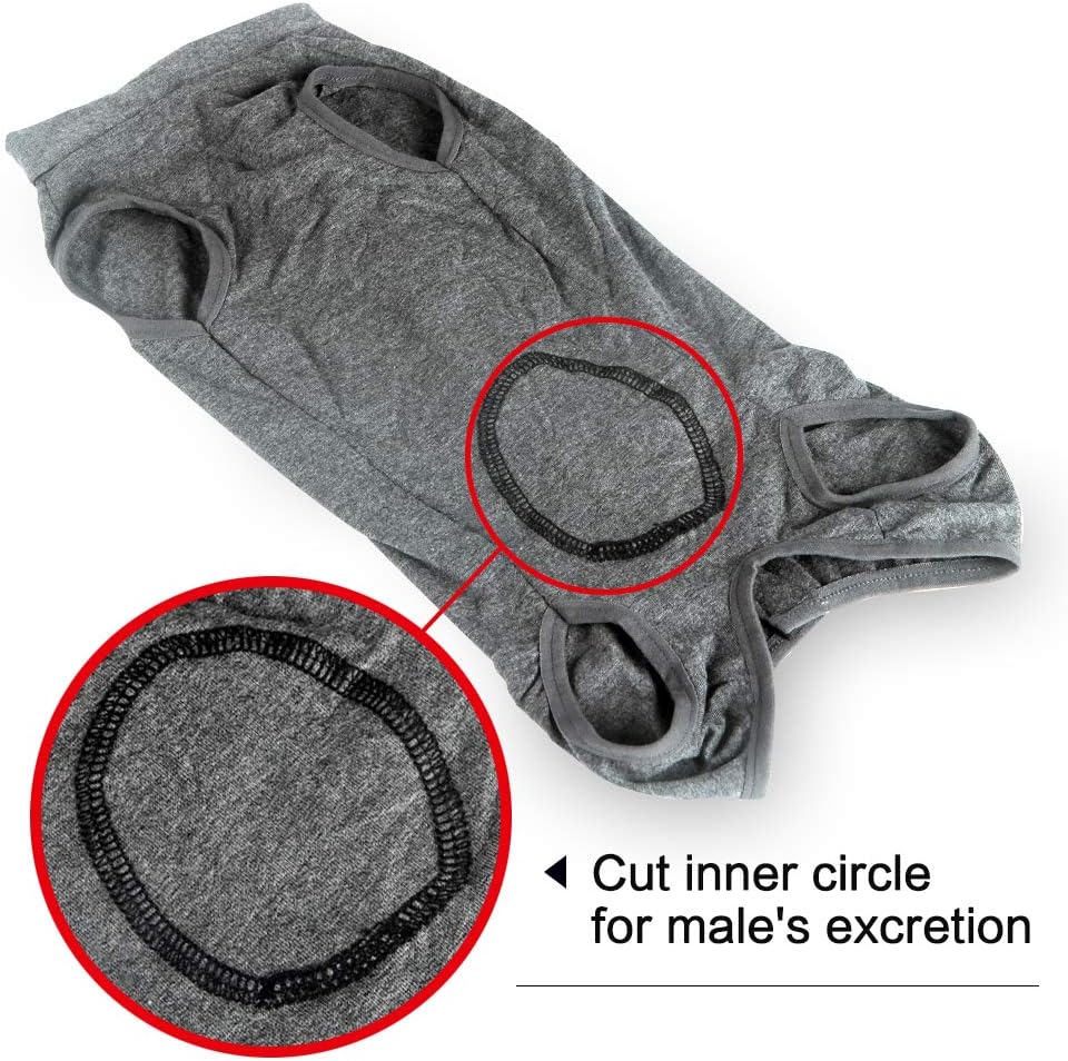 Dog Recovery Suit Abdominal Wound Puppy Surgical Clothes
