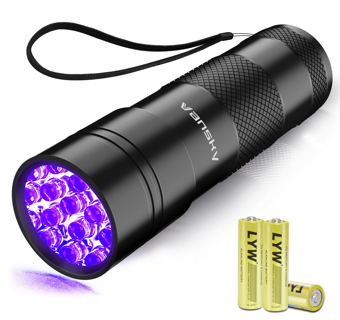UV Light 395nm Blacklight Flashlight