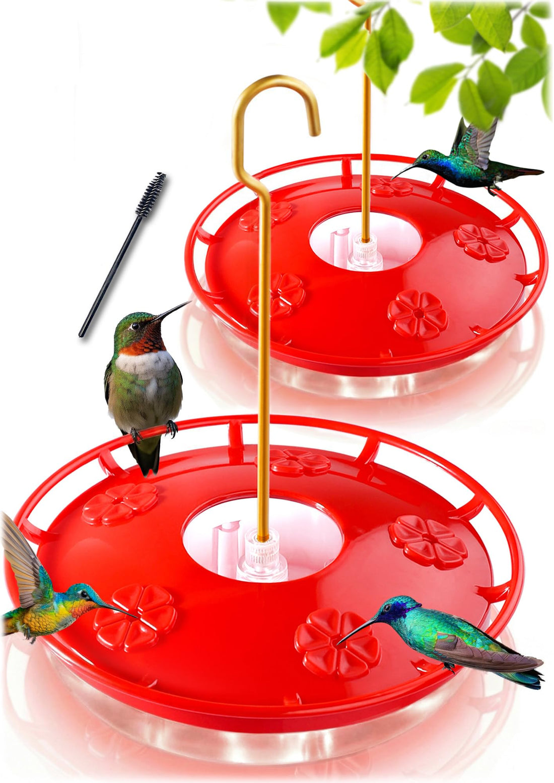 eWonLife Hummingbird Feeders for Outdoors