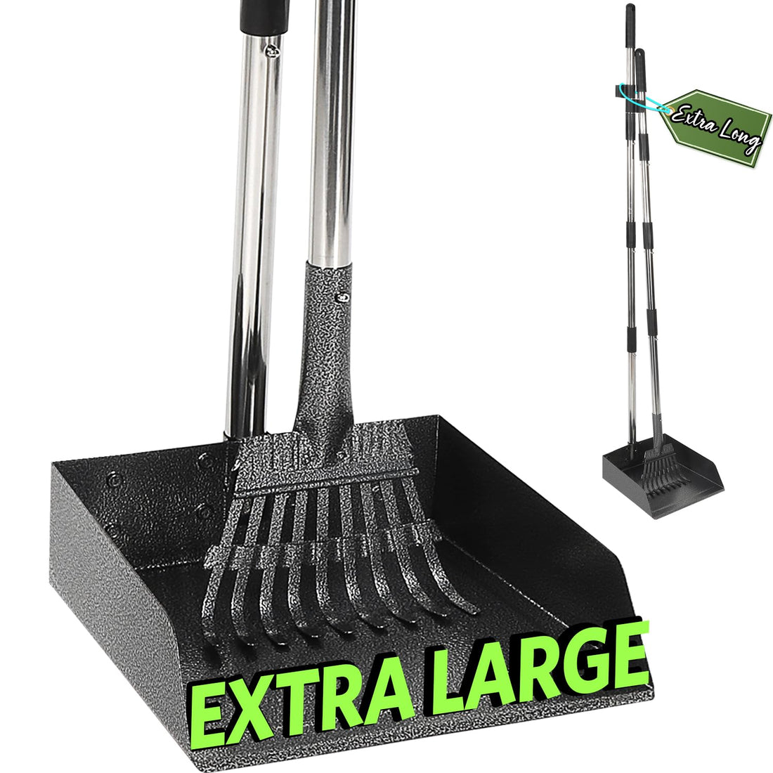 T2Y Pooper Scooper, Long Handle Dog Pooper Scooper
